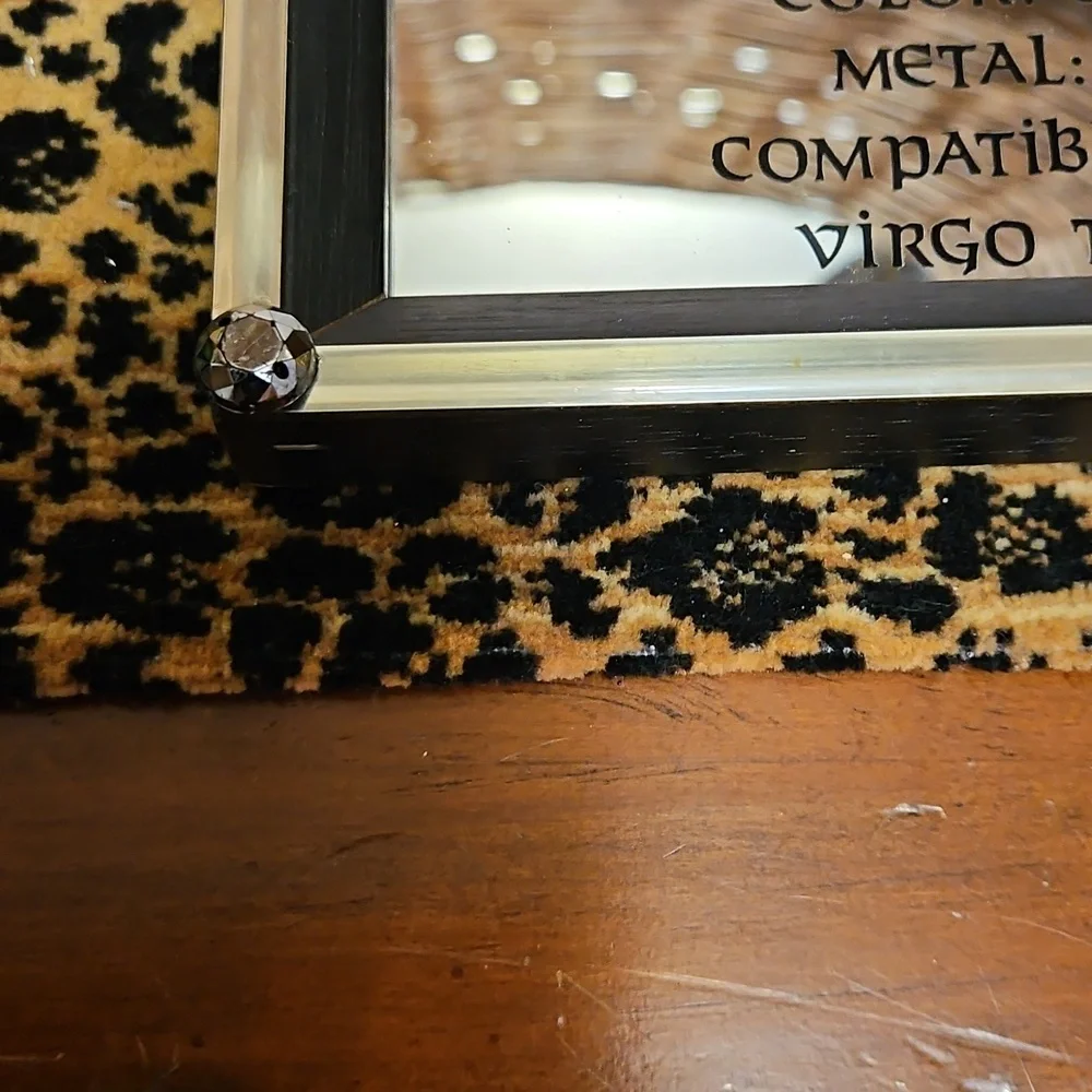 Vintage Framed Capricorn Mirror
